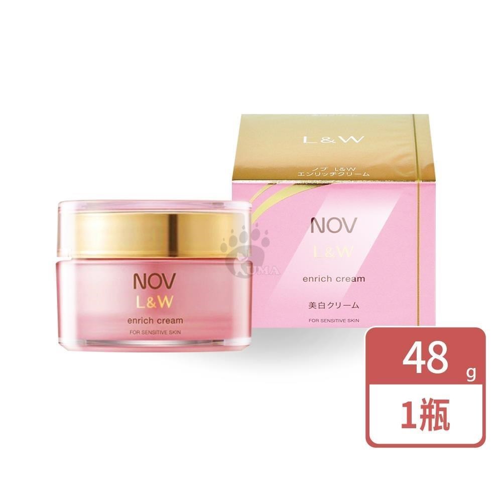 NOV 娜芙 L&W活妍抗皺煥白霜 48g/瓶