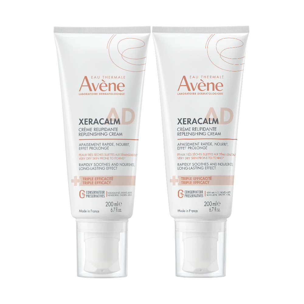 Avene 雅漾 舒緩乾癢霜(一般型)+ 200ml 二入組