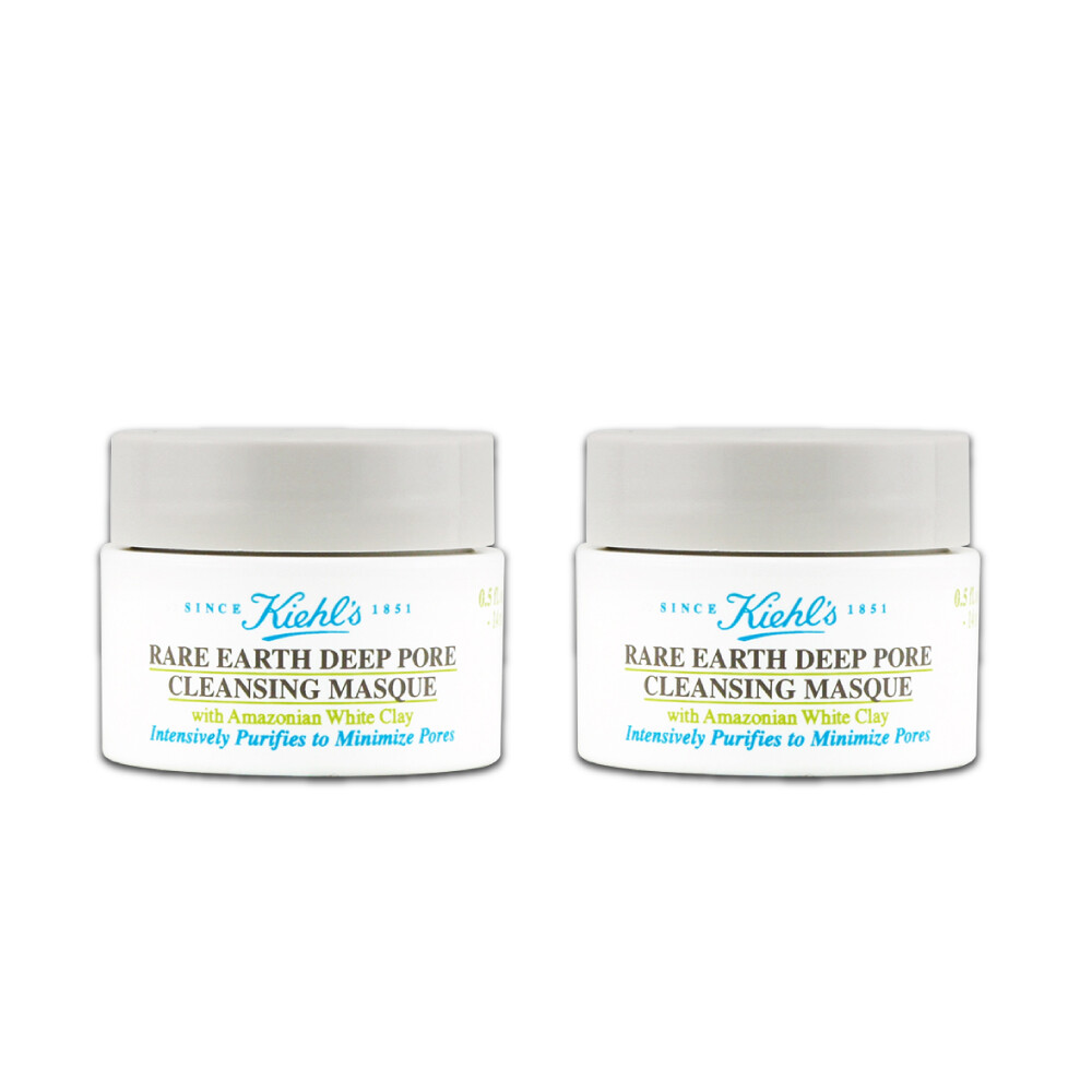KIEHL'S 契爾氏 KIEHLS白泥淨緻毛孔面膜14ml 買一送一 效期2027.02