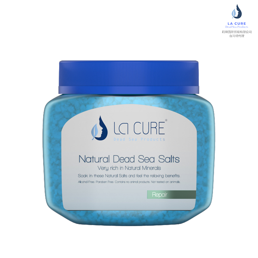 La Cure 藍琪兒 死海活性礦物沐浴鹽(藍色)500g小顆粒 罐裝