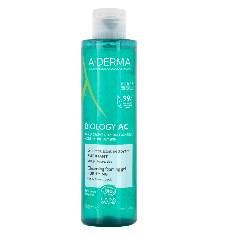 A-DERMA 艾芙美 新葉控油清爽潔膚凝膠200ml（其他規格）