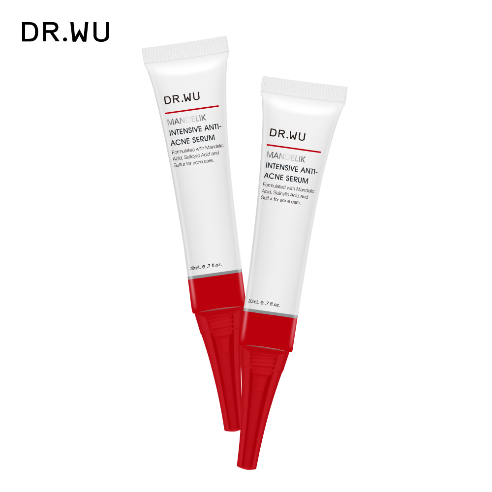 DR.WU 達爾膚 杏仁酸淨痘調理精華20ML(2入組)-共2入