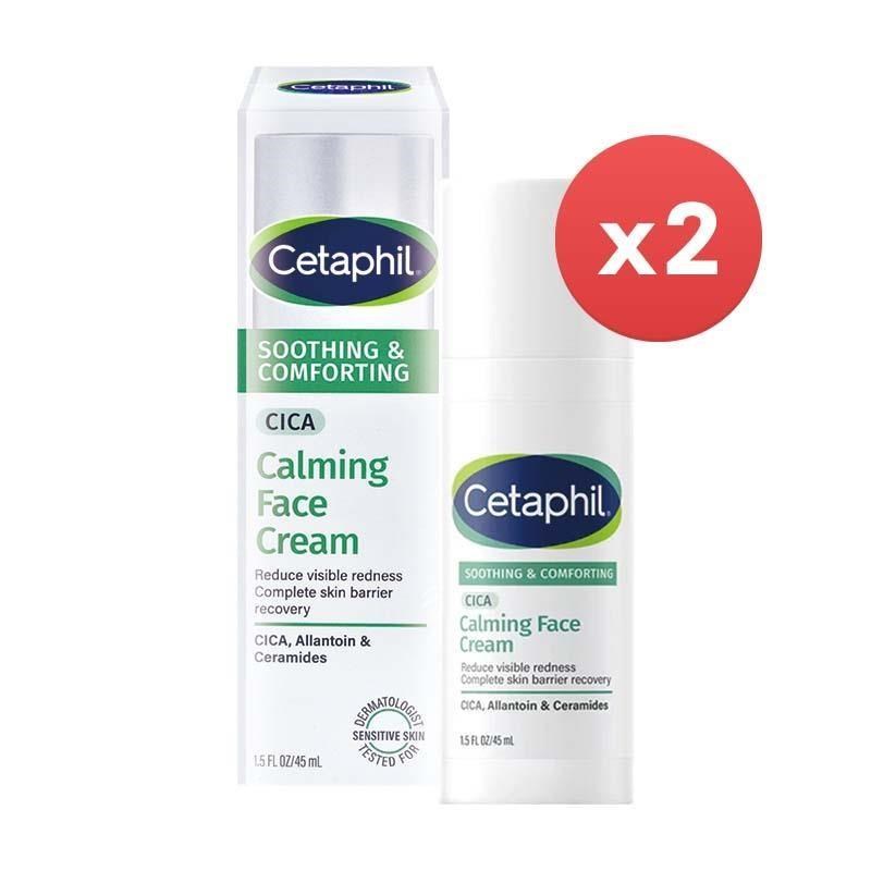 Cetaphil 舒特膚 舒新雪潤B5安心霜(45mlX2瓶)-乳液/敏弱肌/積雪草/安心小白瓶
