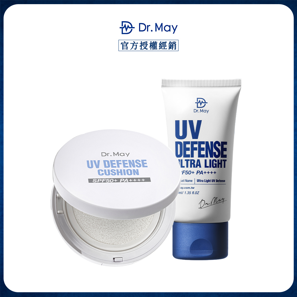 Dr.May 美博士 專業隔離清爽防曬乳+專業防曬氣墊