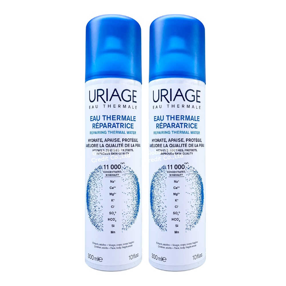Uriage 優麗雅 等滲透壓活泉噴霧300ml 超值2入組(含氧細胞露)