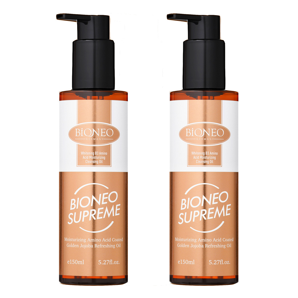 Bioneo 德國百妮 百妮 淨白B3胺基酸凝潤卸妝油150ml(2入組)