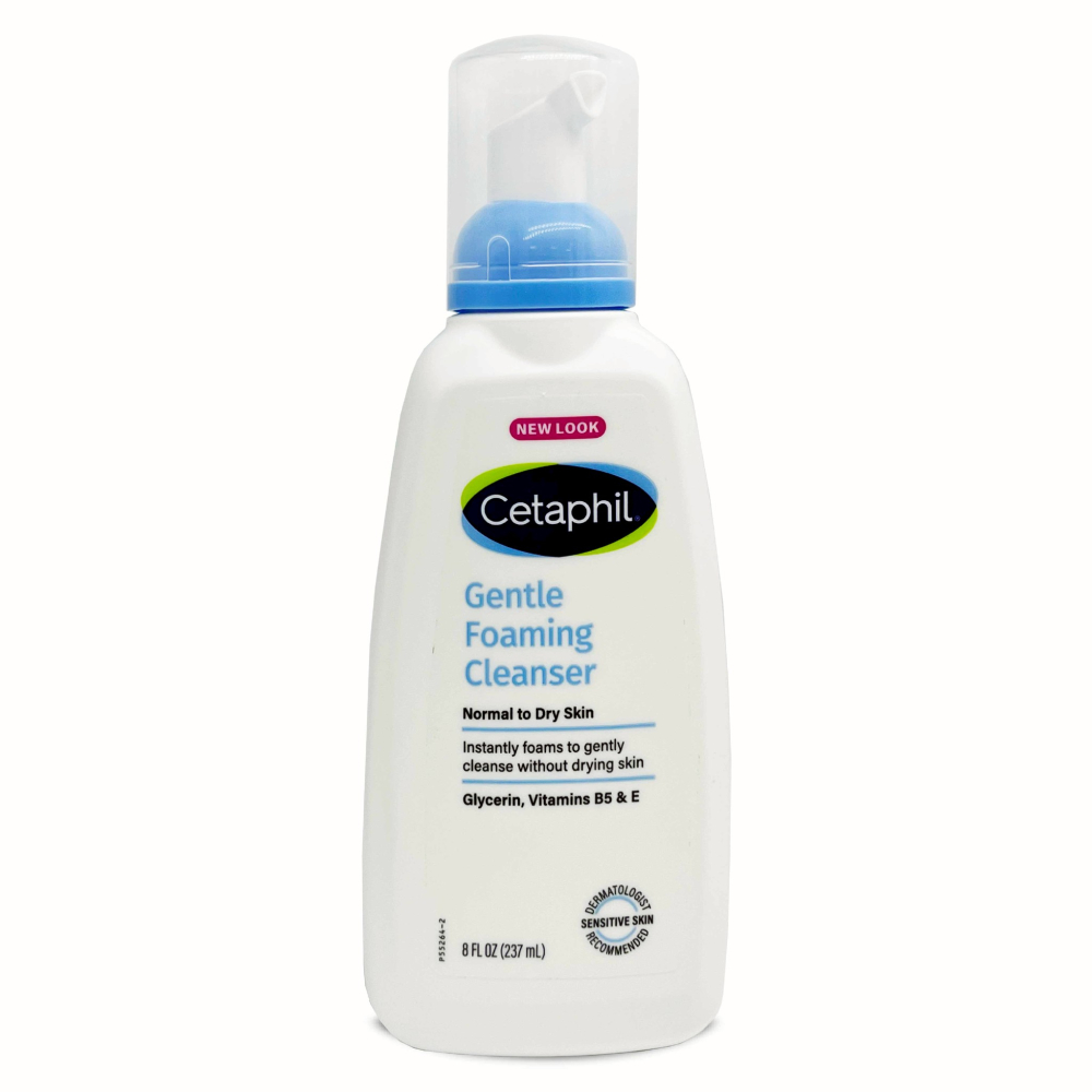Cetaphil 舒特膚 溫和泡沫潔面乳 幕斯卸妝洗面乳 (無香) 8oz / 236ml 適合所有膚質