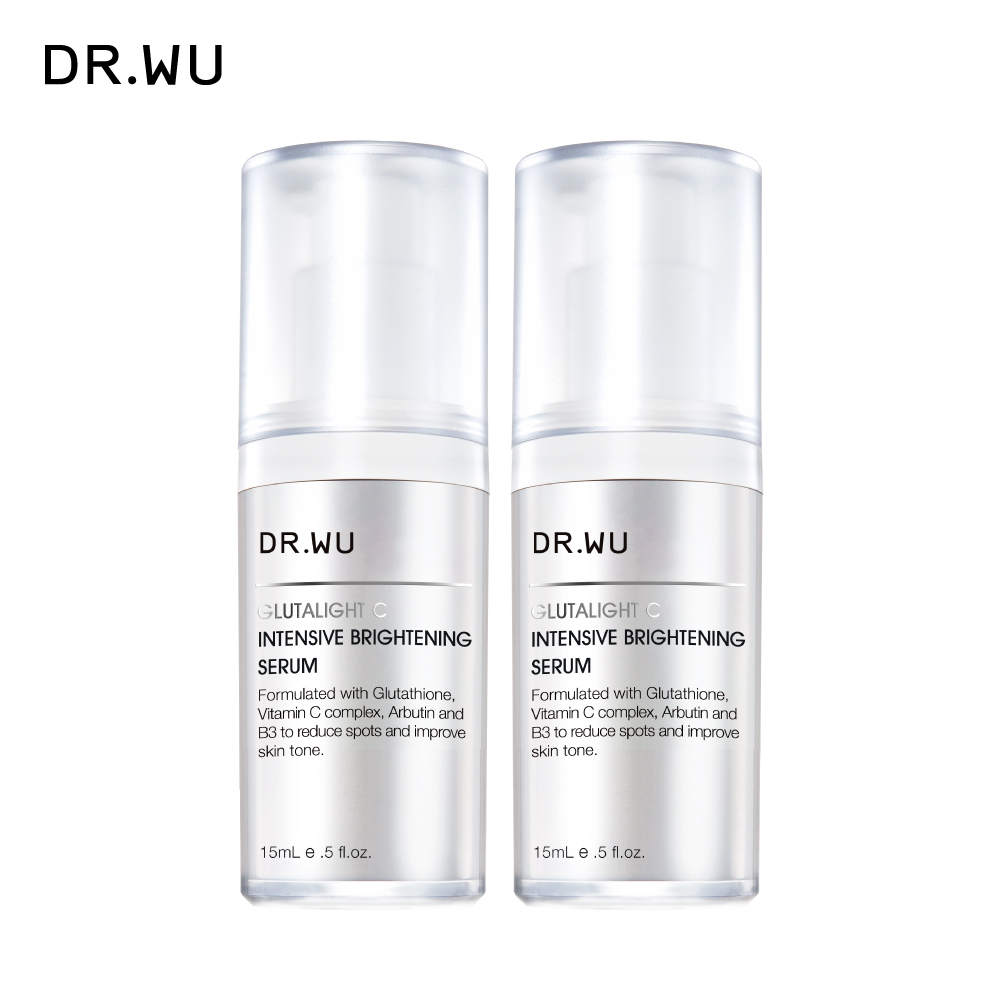DR.WU 達爾膚 超微C美白精華液15ML(2入組)-共2入