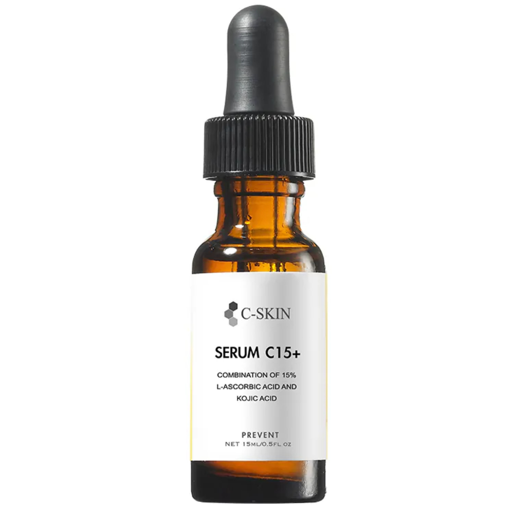 C-Skin 杜克 雙效美白精華液C15+ 15ml