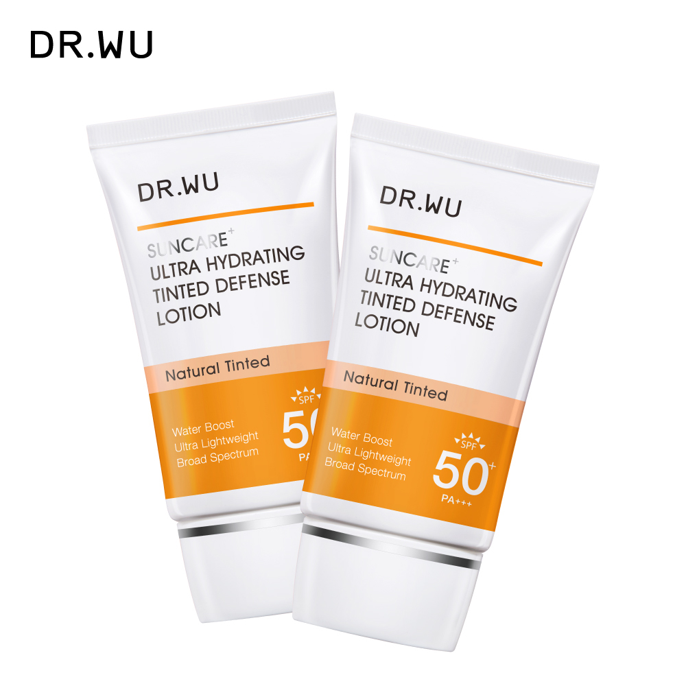 DR.WU 達爾膚 全能保濕潤色防曬乳SPF50+35ML(2入組)-共2入