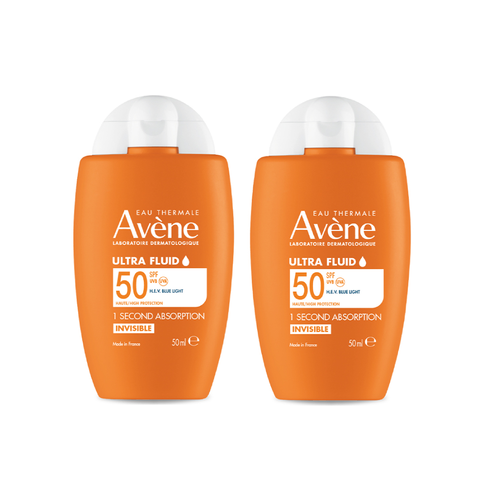 Avene 雅漾 極速清爽防曬液SPF50 二入組
