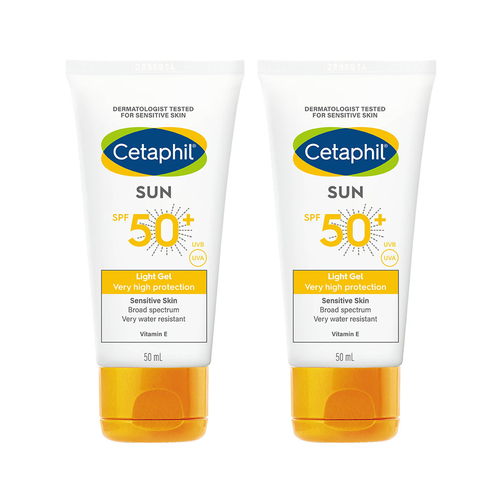 Cetaphil 舒特膚 高效防曬凝露SPF50+•UVA/UVB 50ml(即期買一送一)