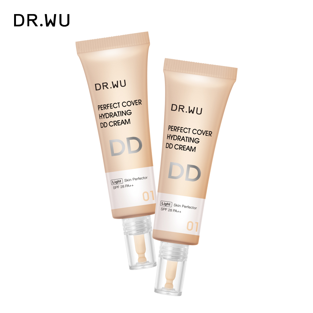 DR.WU 達爾膚 超完美保濕DD霜(明亮色)SPF28 40ML2入組