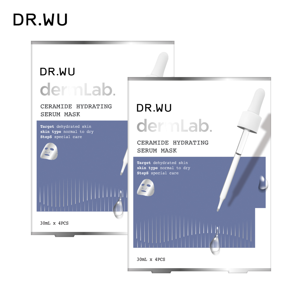 DR.WU 達爾膚 神經醯胺保濕精華面膜4入(2入組)-共2入