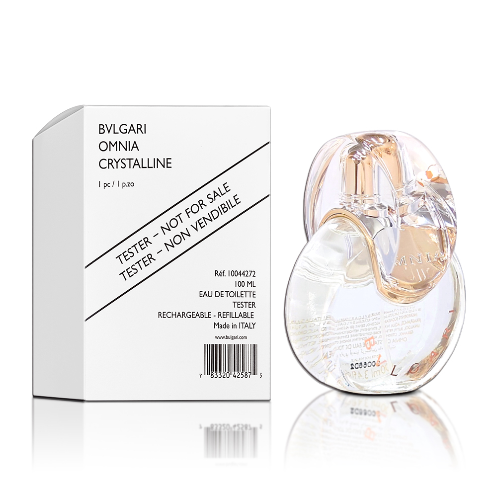 BVLGARI 寶格麗Omnia Crystalline 晶澈女性淡香水100ML TESTER 環保