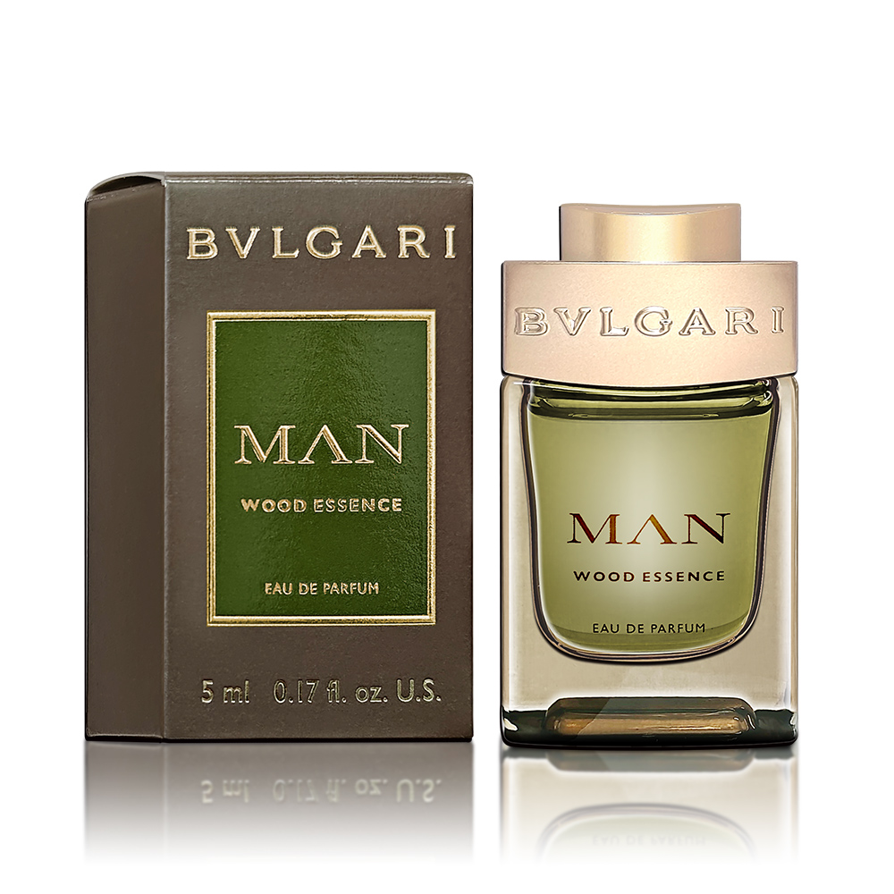 BVLGARI 寶格麗 Wood Essence 城市森林男性淡香精 5ML 沾式小香