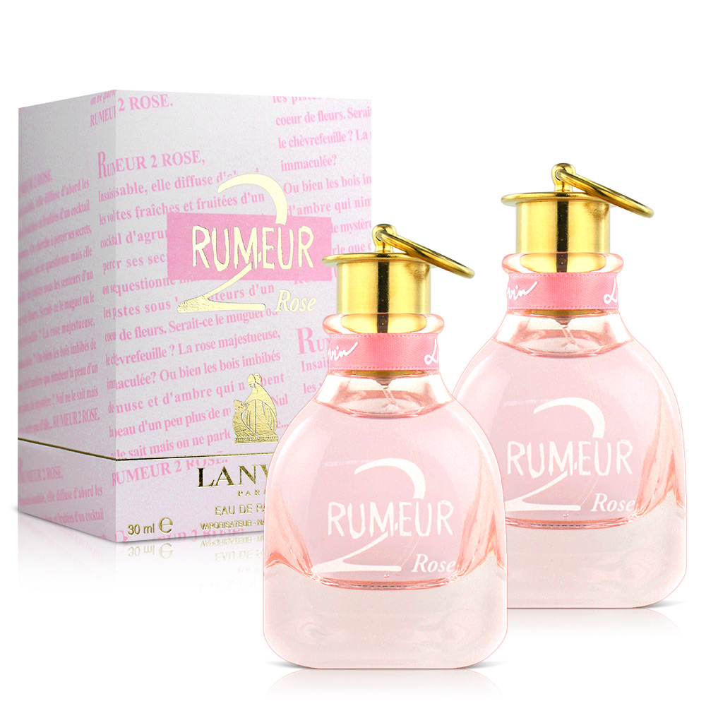 LANVIN 浪凡 粉戀玫瑰女性淡香精(30ml)X2入