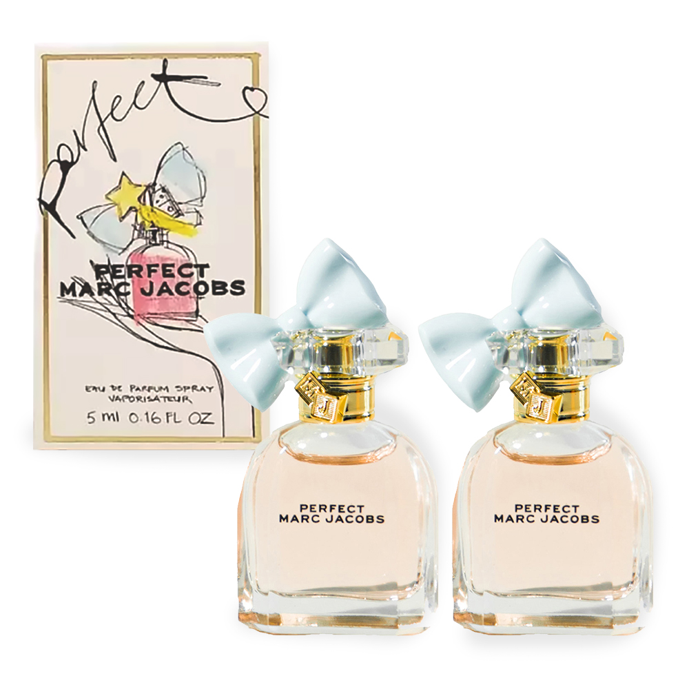 MARC JACOBS Perfect 完美女人淡香精5ml 小香2入組- PChome 24h購物
