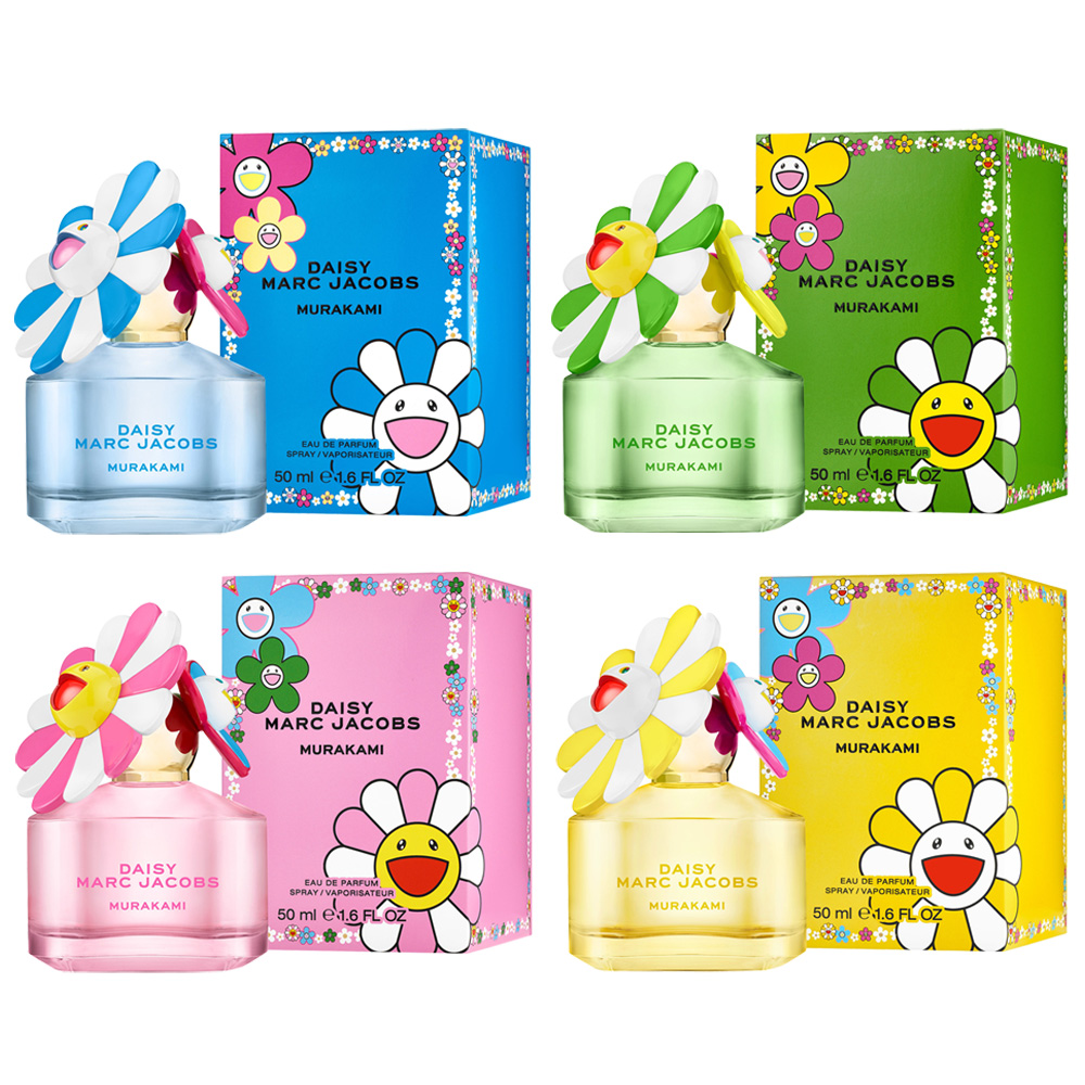 MARC JACOBS 村上隆聯名香氛限量版 50ml -粉之柔夢/初光之境/藍夢之謐 - 任選