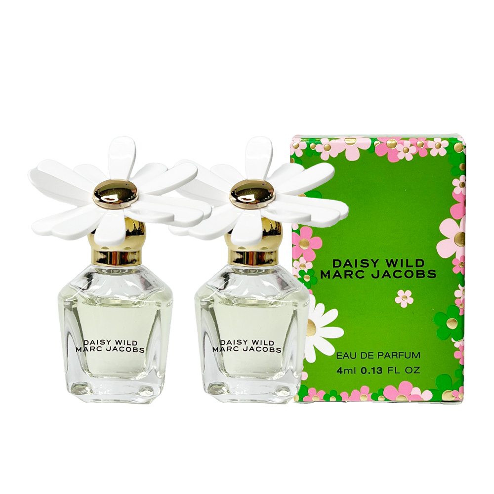 MARC JACOBS DAISY WILD 綠野之露淡香精4ml 小香X2入組- PChome 24h購物