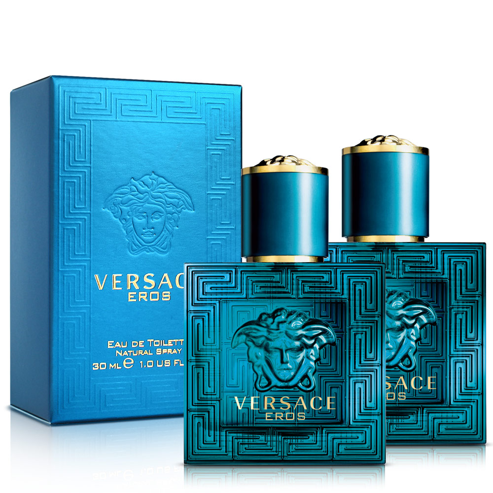 Versace 凡賽斯艾諾斯愛神男性淡香水(30ml)X2入- PChome 24h購物