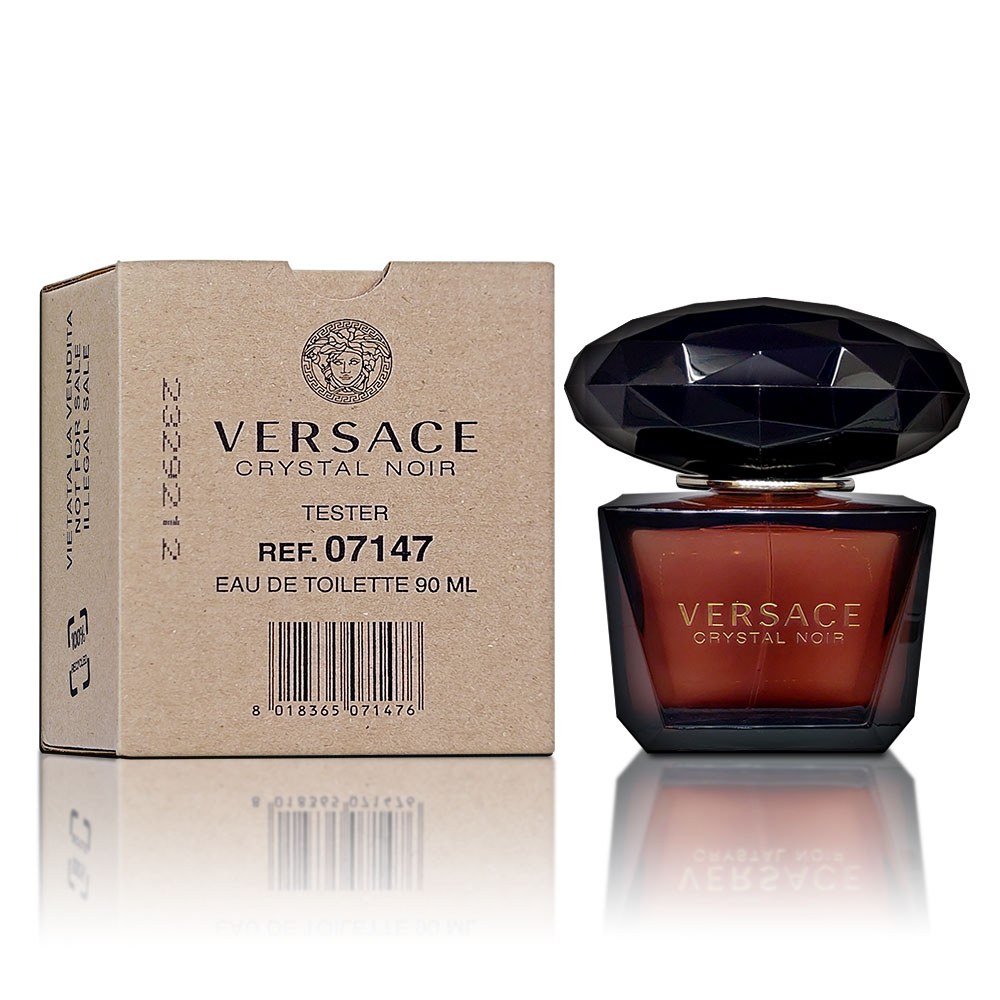 Versace 凡賽斯 Crystal Noir 星夜水晶女性淡香水 90ML TESTER 環保包裝