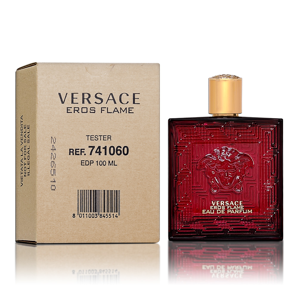 香水(男性用) Versace Eros Flame 100 ml. エロス フレイム EDP 100 ml レッド | VERSACE JP