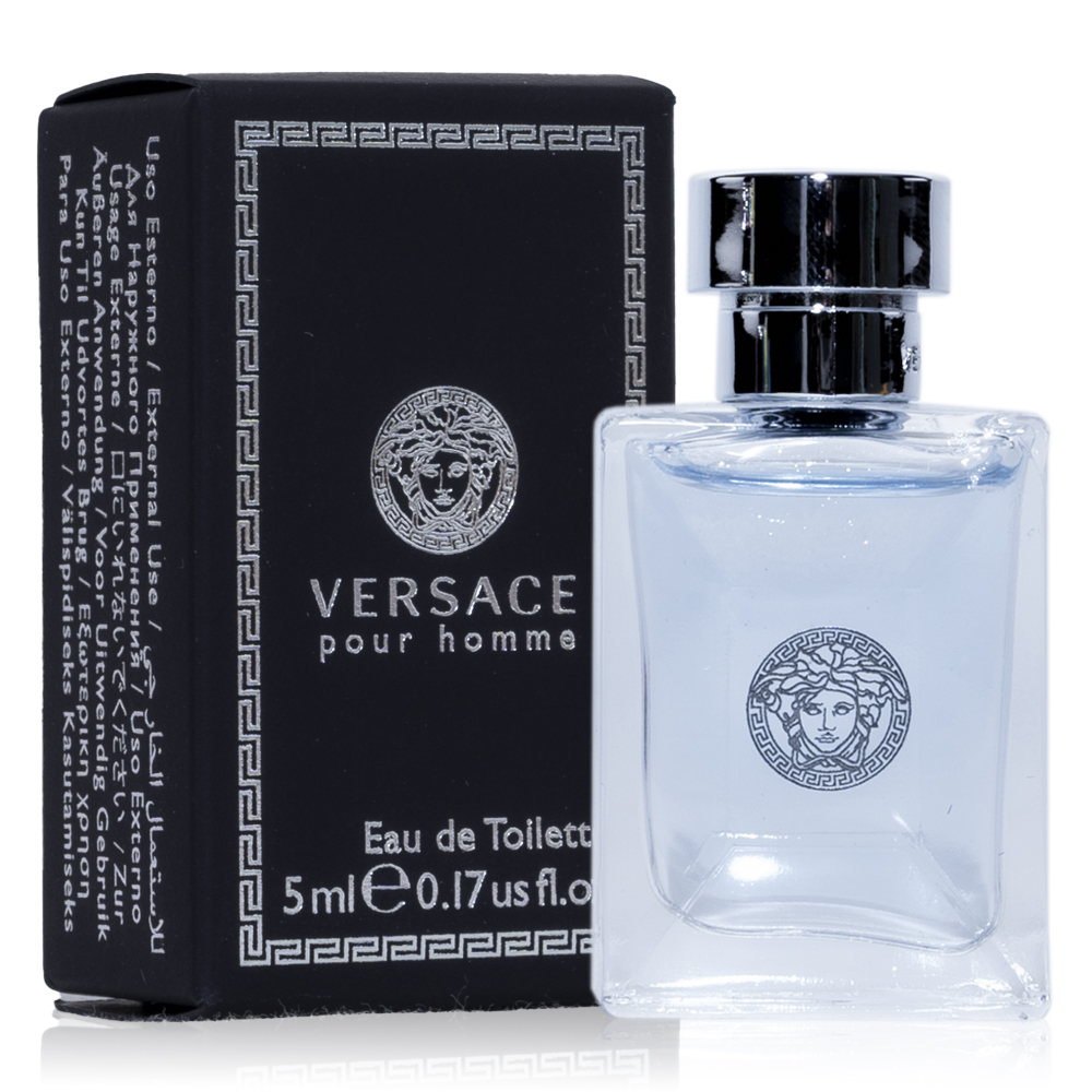 Versace 凡賽斯經典男性淡香水小香(5ml) - PChome 24h購物