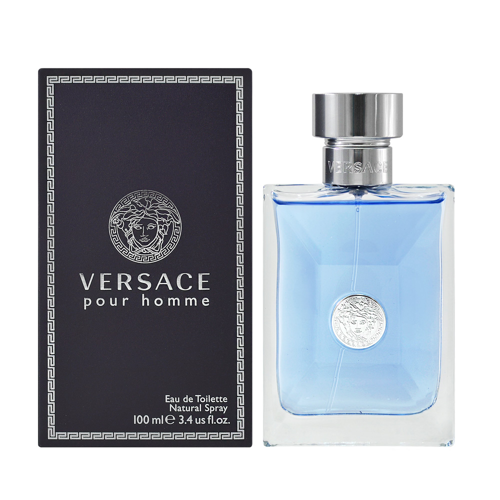 Versace 凡賽斯經典男性淡香水100ml Pour Homme EDT 專櫃公司貨