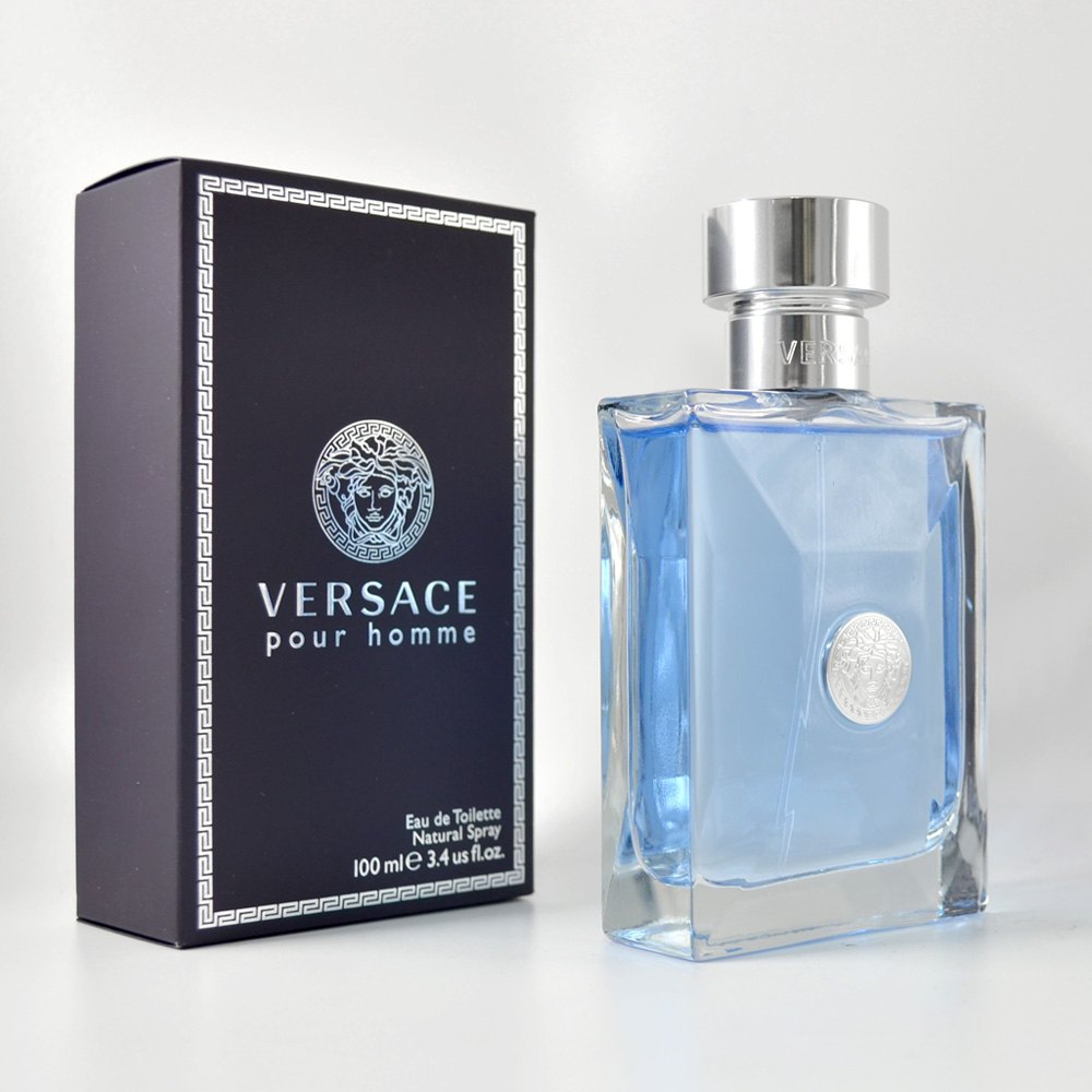 Versace 凡賽斯經典男性淡香水100ml Pour Homme EDT 專櫃公司貨