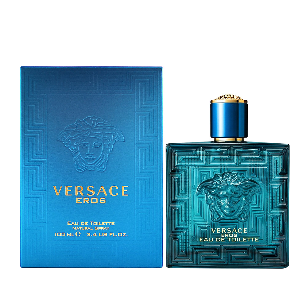 Versace 凡賽斯 艾諾斯愛神男性淡香水 100ml Eros 專櫃公司貨