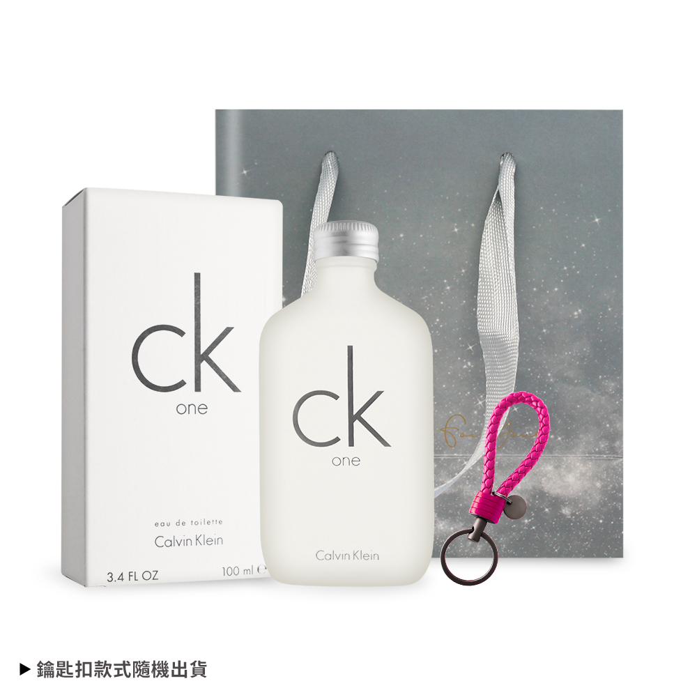 Calvin Klein CK 經典香氛限量質感禮[CK ONE中性淡香水(200ml)+皮革小
