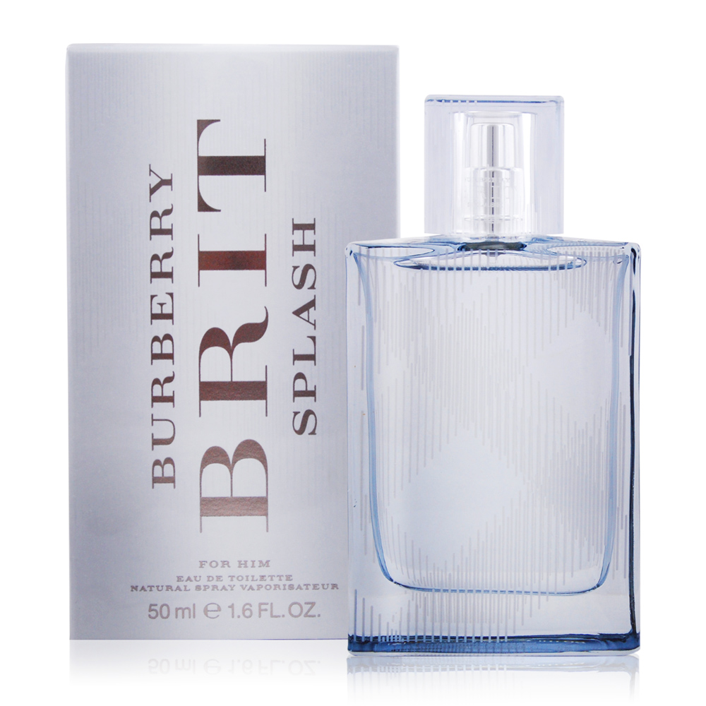 BURBERRY Brit splash海洋風格男性淡香水(50ml) EDT-國際航空版- PChome 24h購物