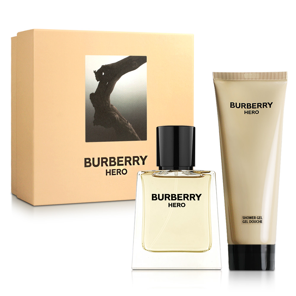 BURBERRY 巴寶莉 英雄神話男性淡香水禮盒(淡香水50ml+沐浴膠75ml)