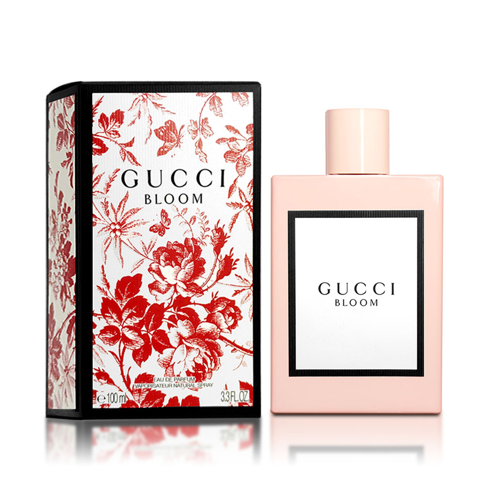 GUCCI 古馳 BLOOM 花悅女性淡香精 100ML 紅花