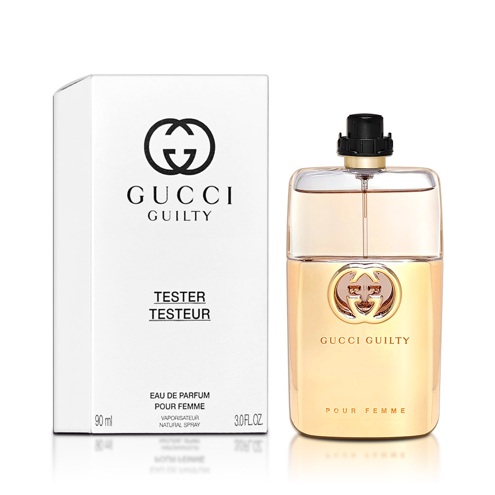GUCCI 古馳 Guilty 罪愛女性淡香精 90ML 環保蓋 TESTER 環保包裝