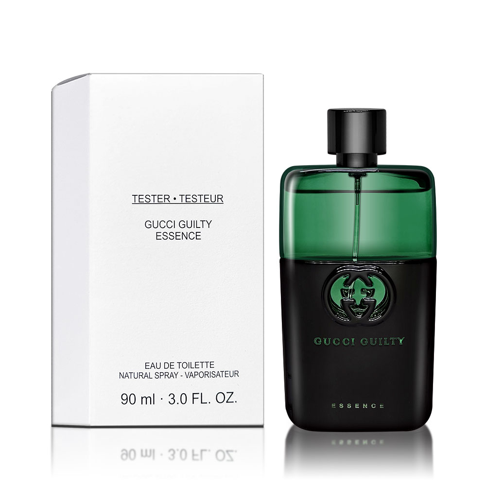 GUCCI GUILTY BLACK 香水 90ml 新品未使用 GUCCI 古馳Guilty Black 罪愛夜男性淡香水90ML TESTER 環保包裝
