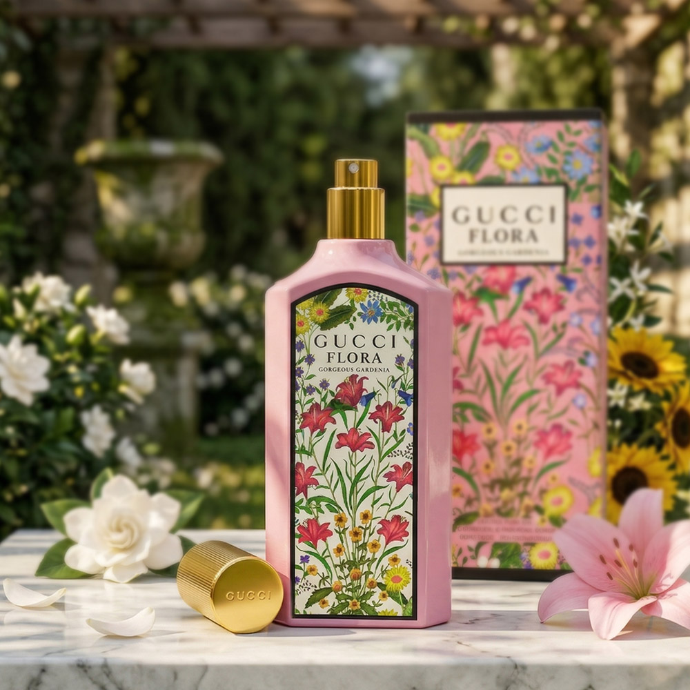 GUCCI 古馳華麗梔子花女性淡香精100ml Flora Gorgeous Gardenia EDP 總