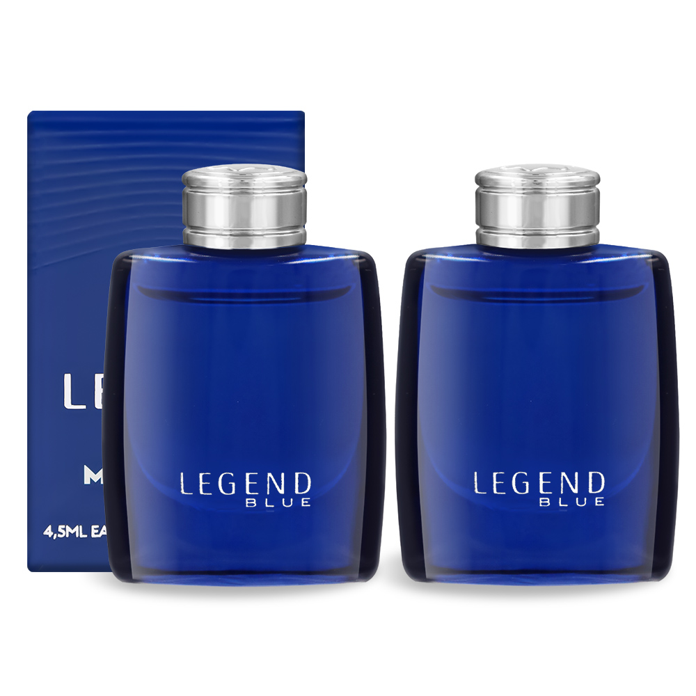 MONTBLANC 萬寶龍傳奇紳藍淡香精4 5ml X2