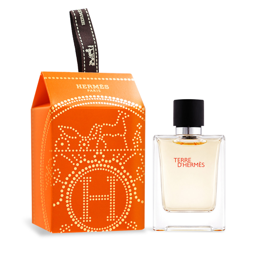 HERMES 愛馬仕TERRE D'HERMES 大地男性淡香水(5ml)-限量版-國際航空版