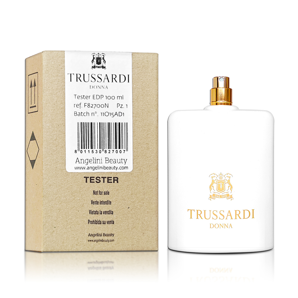 Trussardi 楚沙迪DONNA 女性淡香精100ML 無蓋TESTER 環保包裝- PChome