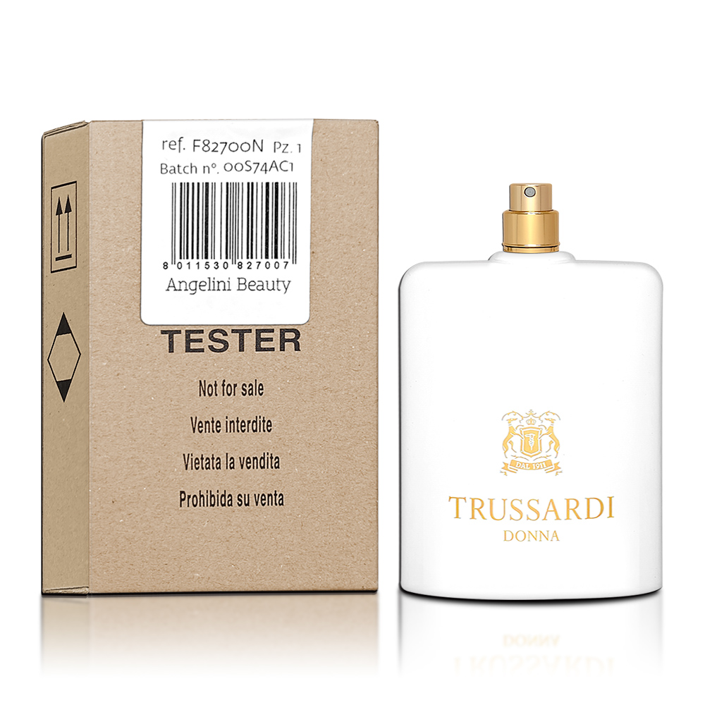 Trussardi 楚沙迪DONNA 女性淡香精100ML 無蓋TESTER 環保包裝- PChome