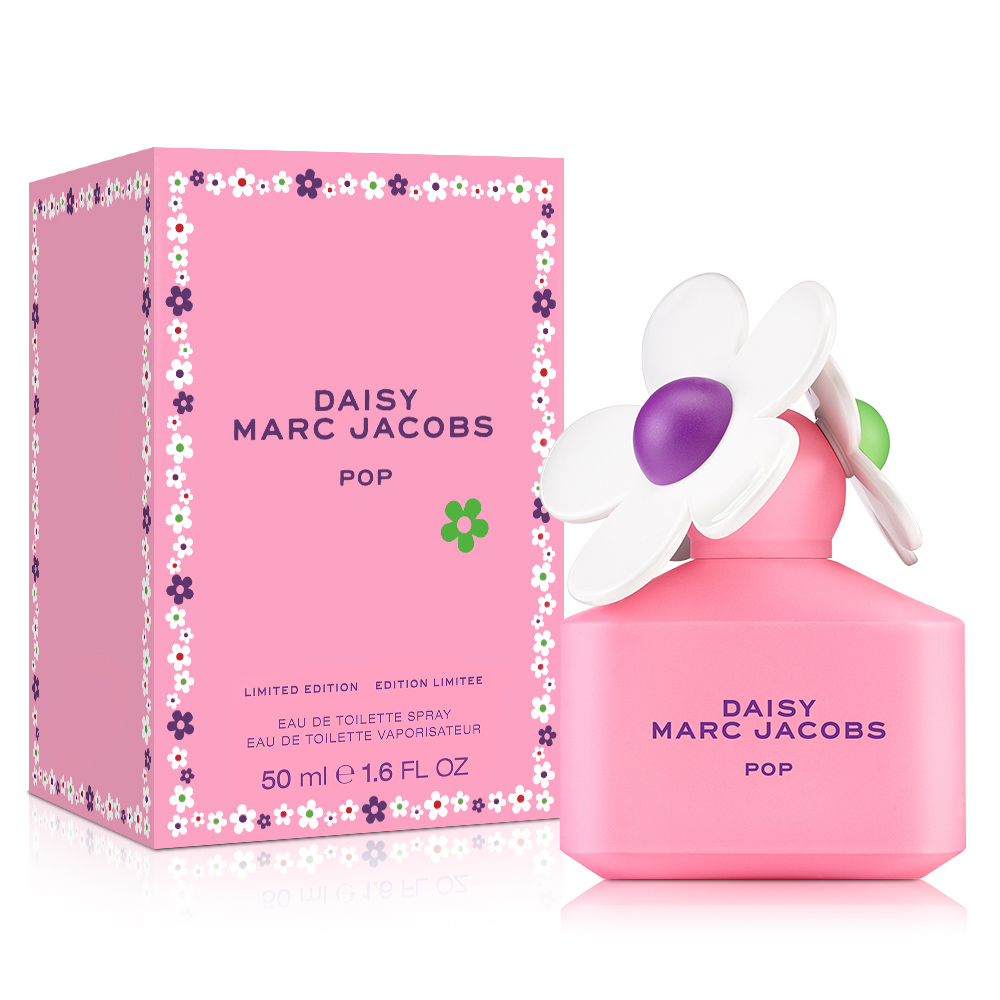 MARC JACOBS 【短效良品】小雛菊春紛之印限量版女性淡香水(50ml)