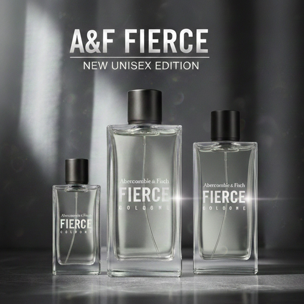 Abercrombie & Fitch A&F Fierce 天生無畏男性古龍水200ml AF新版中性
