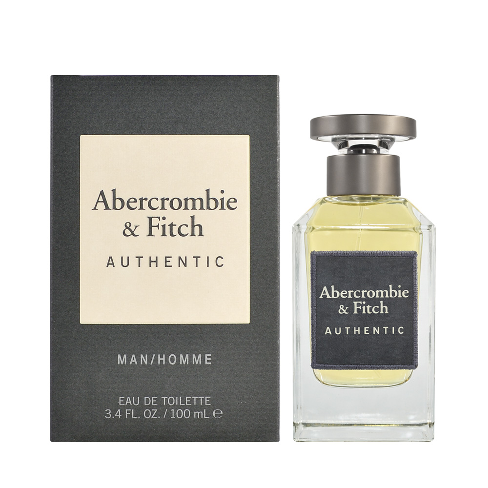 Abercrombie & Fitch A&F 真我男性淡香水 100ml AF Authentic MAN/Homme EDT 專櫃公司貨