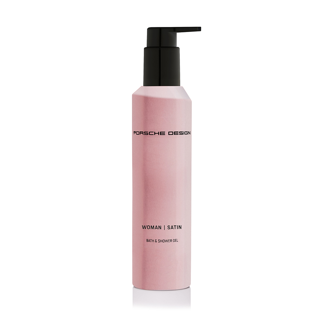 PORSCHE DESIGN 保時捷 玫瑰絲緞女性淡香精沐浴膠 200ml (Satin)