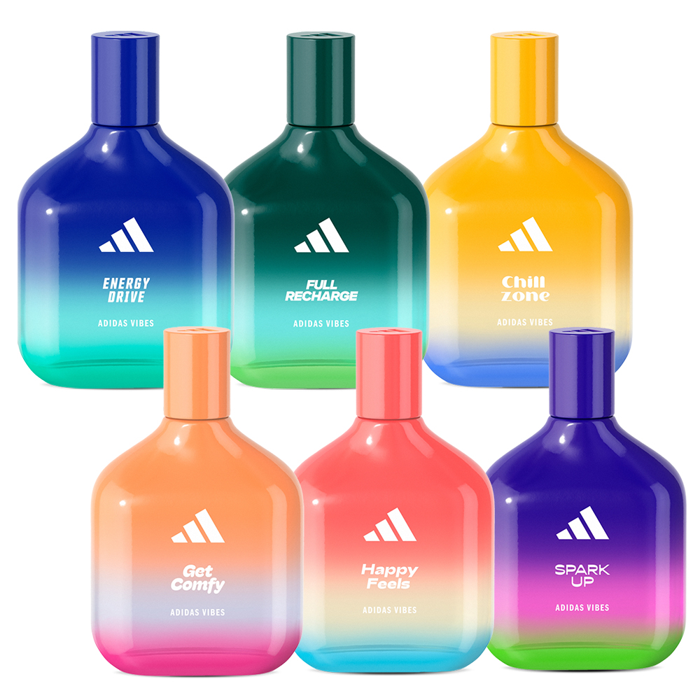 adidas 愛迪達 率性氛圍系列-能量驅動/能量補給/慵懶地帶/療癒時光/無畏自信/快樂宣言中性淡香精100ml-任選（其他規格）