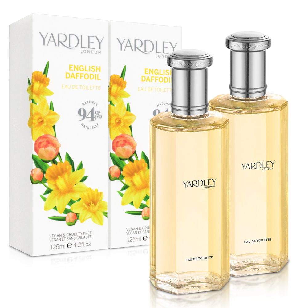 YARDLEY 雅麗 英國水仙淡香水(125ml)X2入