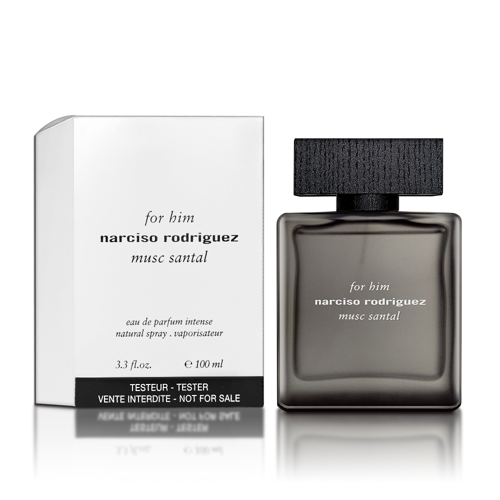 NARCISO RODRIGUEZ 紳墨檀蘊淡香精 100ML TESTER 環保包裝