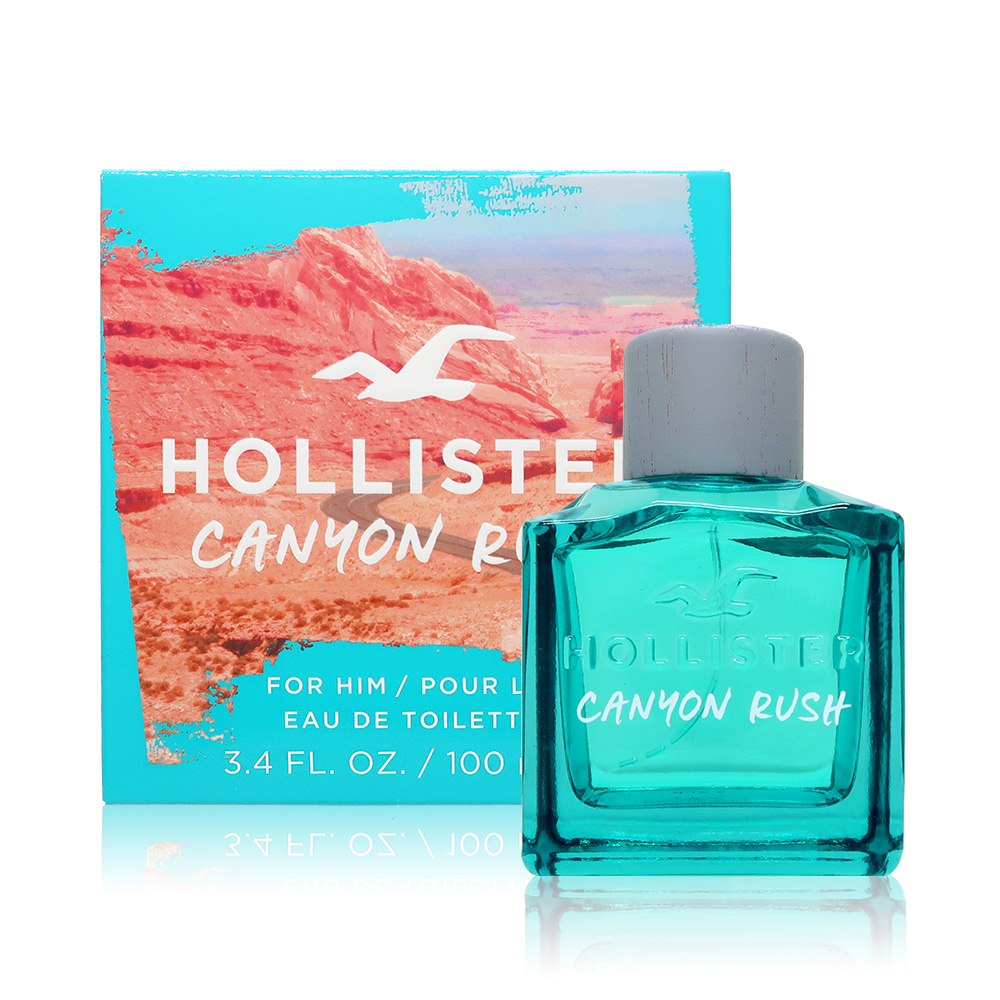 Hollister 海鷗 Canyon Rush 穿越曠野男性淡香水 EDT 100ml